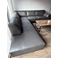 WoonMax Showroommodel Lederen Hoekbank Power B2 antraciet