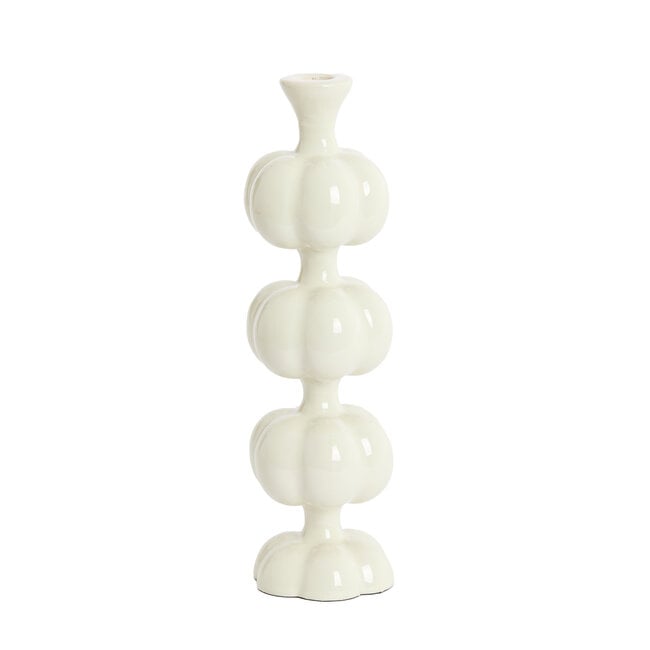 Light en Living Kandelaar Ø10x35 cm CALDAS glans crème