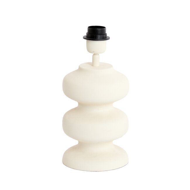 Light en Living Lampvoet Ø15x24 cm SOROCA mat crème