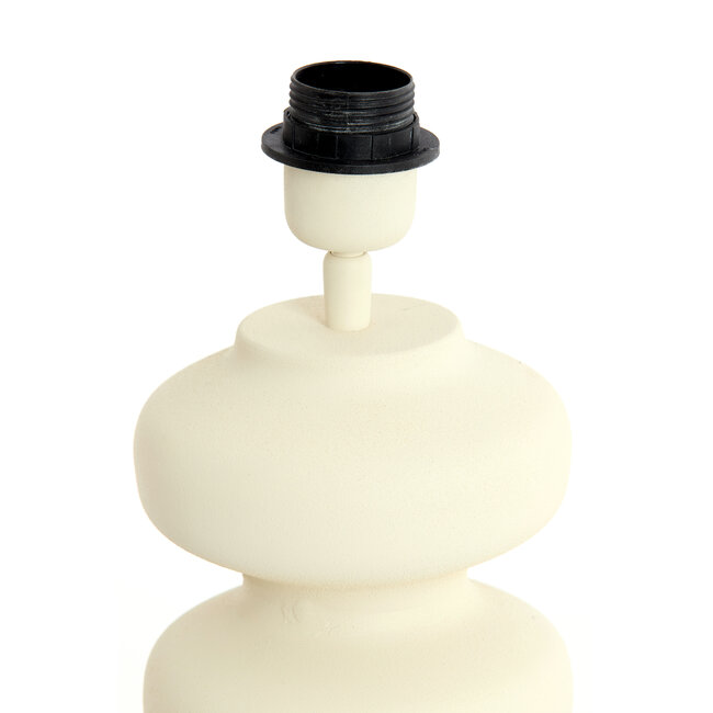 Light en Living Lampvoet Ø15x24 cm SOROCA mat crème