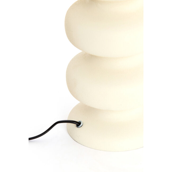 Light en Living Lampvoet Ø15x42 cm SOROCA mat crème