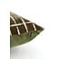 Light en Living Kussen 60x30 cm ROMAIN groen-wit