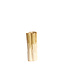 Light en Living Vaas deco 12x9,5x30 cm FLOVILLA keramiek crème+olijf groen