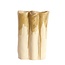 Light en Living Vaas deco 26x14x40 cm FLOVILLA keramiek crème+olijf groen