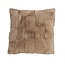 Light en Living Kussen  45x45 cm COMBARRO lichtbruin
