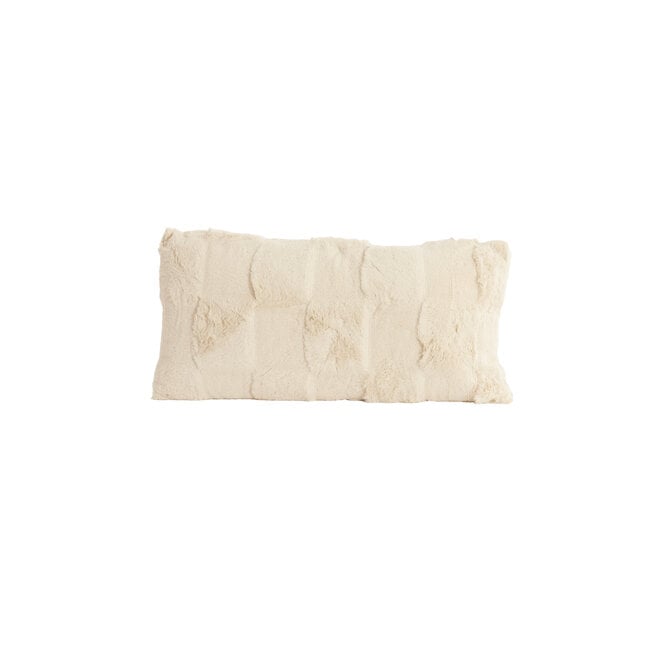 Light en Living Kussen 60x30 cm COMBARRO crème