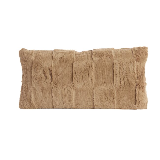Light en Living Kussen 60x30 cm COMBARRO lichtbruin