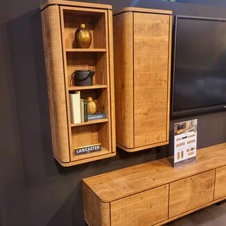 WoonMax Wandkast Lancaster 4 open vakken