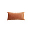 Light en Living Kussen 60x30 cm ROMAIN oranje-wit