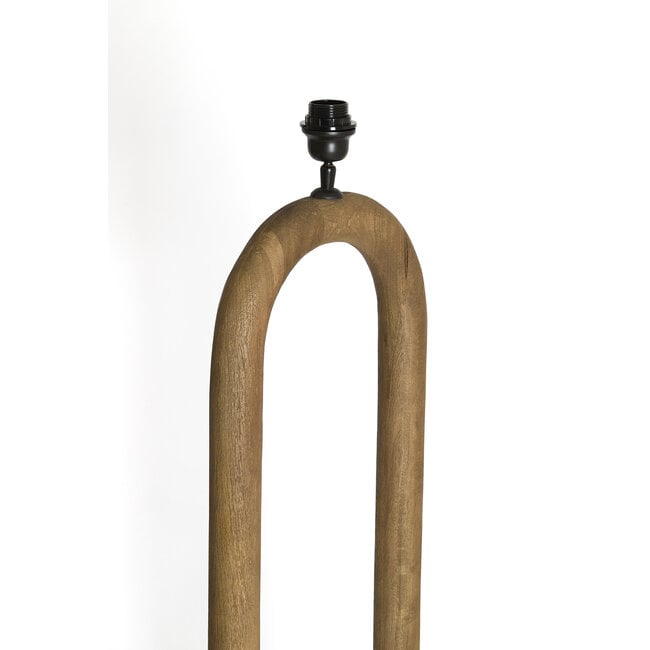 Light en Living Vloerlamp 35x20x119 cm PACECO hout grijs-donker bruin