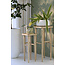 Light en Living Zuil 42x42x100 cm QIANO mango hout naturel