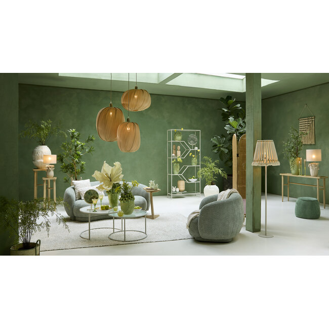 Light en Living Zuil 42x42x100 cm QIANO mango hout naturel