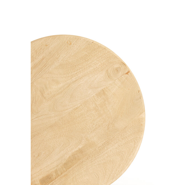 Light en Living Bijzettafel Ø40x50 cm MIRTO hout mat naturel