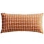 Light en Living Kussen 60x30 cm ROMAIN oranje-wit