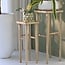 Light en Living Zuil 32x32x80 cm QIANO mango hout naturel