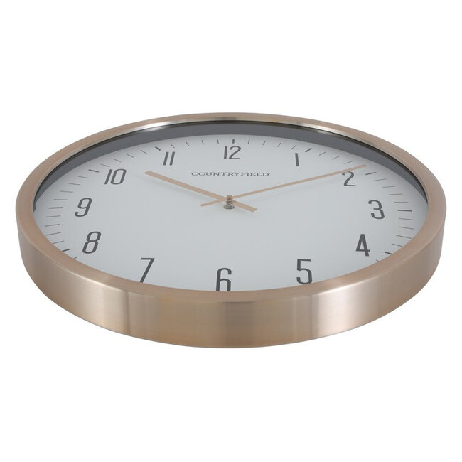 Countryfield Wandklok Antoin L goud / wit