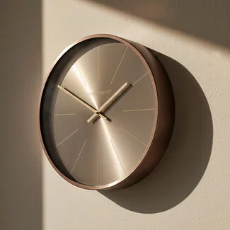 Countryfield Wandklok Copper M brons Ø 40 cm