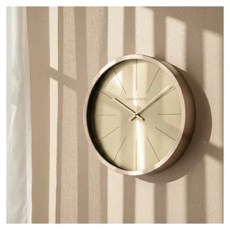 Countryfield Wandklok Copper L Goud Ø 50,5 cm