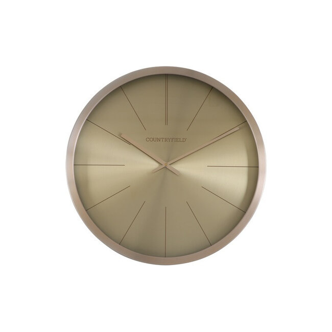 Countryfield Wandklok Copper L Goud Ø 50,5 cm