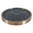 Countryfield Wandklok Copper L zwart goud Ø 50 cm