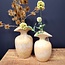 Light en Living Vaas deco Ø19,5x33 cm MARILLO keramiek light peach