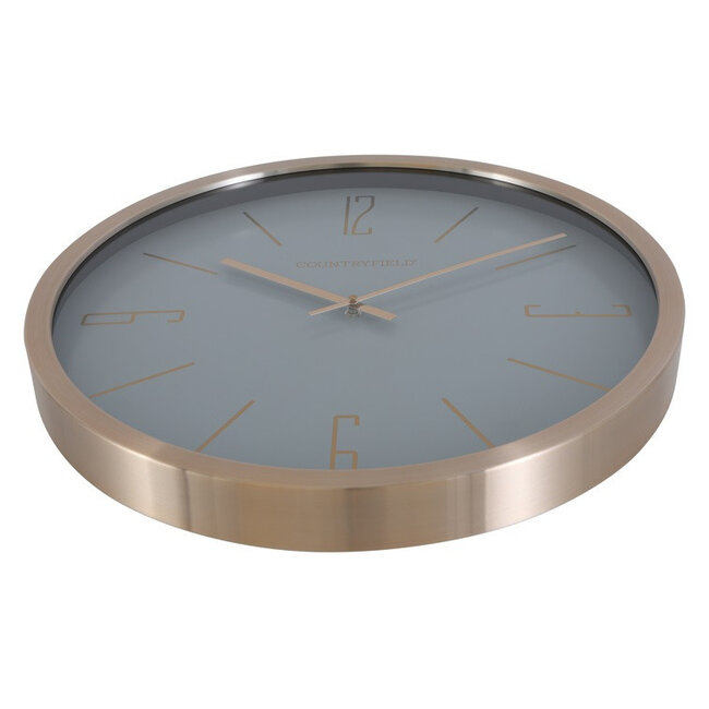 Countryfield Wandklok Copper M goud / taupe Ø 40 cm
