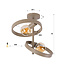 WoonStijl Plafondlamp 2L hover beige