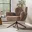 WoonStijl Fauteuil Forza draaibaar Hoven champagne