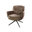 WoonStijl Fauteuil Forza draaibaar Hoven champagne
