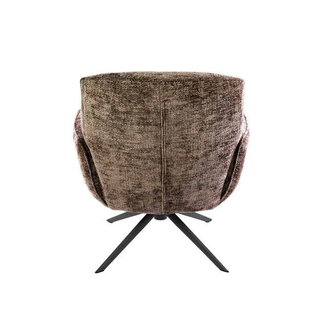 WoonStijl Fauteuil Forza draaibaar Hoven champagne