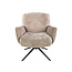 WoonStijl Fauteuil Forza draaibaar Hoven zand