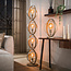 WoonStijl Vloerlamp Turn Around 4-lichts beige