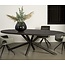 Tower Living Showroommodel - Eettafel Selva zwart mango ovaal 240 cm