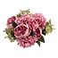 Countryfield Kunst boeket Peony Hydrangea 3x3 Lila