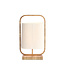 Light en Living Tafellamp 22,5x15x37,5 cm LECCE houtprint + touw naturel