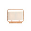 Light en Living Tafellamp  45x15x37,5 cm LECCE houtprint + touw naturel