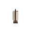 Light en Living Tafellamp  45x15x37,5 cm LECCE donkerbruin + touw naturel