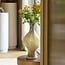 Light en Living Vaas Ø19x40 cm JORVEN glas taupe + olijfgroen