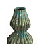 Light en Living Vaas deco Ø19x31,5 cm VANIA keramiek blauw