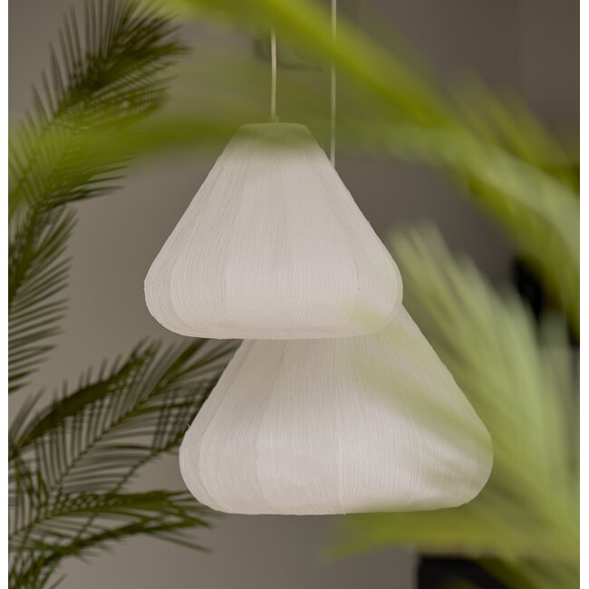 Light en Living Hanglamp Ø35x28 cm  SARELLA papier wit
