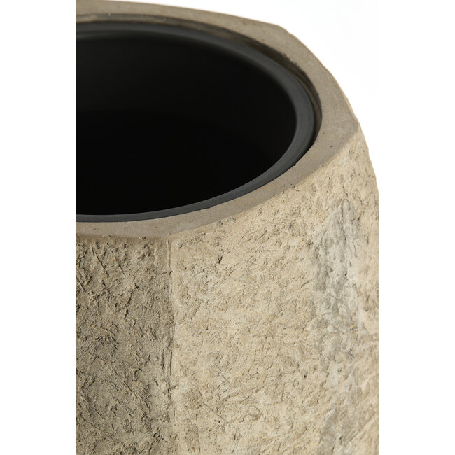 Light en Living Pot deco 50x47x105 cm AGELO taupe