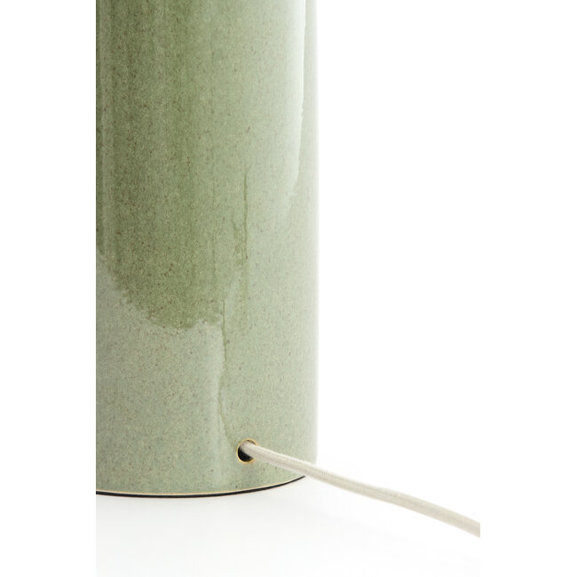 Light en Living Lampvoet Ø14x44 cm FRANIA ceramics mint groen-groen