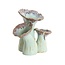 Light en Living Vaas deco 18x13x17,5 cm MISURINA paars-lichtblauw