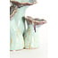 Light en Living Vaas deco 18x13x17,5 cm MISURINA paars-lichtblauw