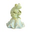 Light en Living Ornament Ø15,5x19,5 cm FROSCH keramiek lichtgroen+lichtblauw