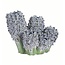 Light en Living Vaas deco 35x21x28 cm FLOWER keramiek blauw+groen