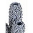 Light en Living Vaas deco 35,5x32x41 cm FLOWER keramiek blauw+groen
