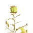 Light en Living Kandelaar 35,5x18x37,5 cm BUTTERFLY lichtgroen+lichtgoud
