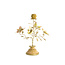 Light en Living Kandelaar 35,5x18x37,5 cm BUTTERFLY lichtroze+lichtgoud