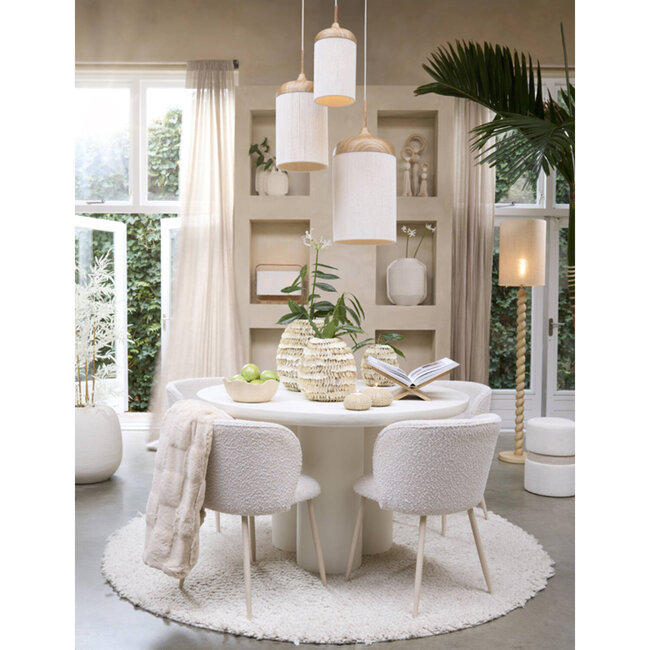 Light en Living Vloerlamp Ø30x138 cm NANNO hout mat naturel
